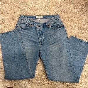 Abercrombie & Fitch The Dad Rise Curve Love Jeans